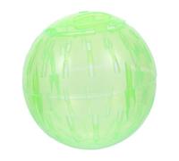 HIAKDOFT Small Animal Hamster Rolling Ball Green Plastic Exercise with Rotation for Pet Fitness and Entertainment Easy to Disassemble and Clean