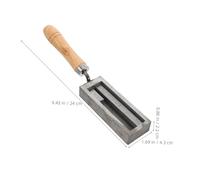 HIAKDOFT Small Metal Silver Crucible Graphite Bar Mold for Smelting and Refining Casting Loaf Mold for Jewelry Making and Metal Pouring