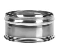 HIAKDOFT Small Stainless Steel Steamer Tray Thickened Cooking Container for Home and Commercial Use Easy-clean Dumpling Basket Compatible with Various Foods for Family Restaurant Hotel