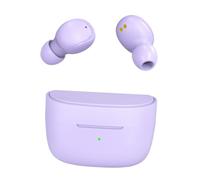 HIAKDOFT Smart Wireless Earphones Tws In-ear Portable Headphones with Hifi Sound Noise Reduction Lightweight Design for Sports and Daily Use Compatible with Voltage Purple
