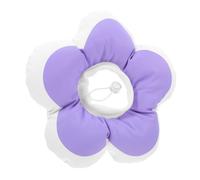 HIAKDOFT Soft Pet Anti-lick Collar Sunflower Shaped Cone for Cats and Dogs Lightweight Protective Neckwear for Post-surgery Wound Healing and Licking Prevention