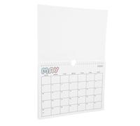HIAKDOFT Spiral Wall Calendar Planner Large Monthly Schedule Calendar with Ample Writing Space Easy Navigation for Home Office School Organization and Planning