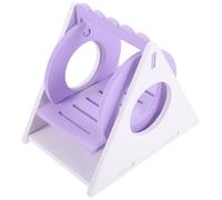 HIAKDOFT Squirrel Swing for Small Pets Purple Hamster Cage Accessory Stress Relief Boredom Breaker Rat Cage for Gerbils Guinea Pigs Parrots