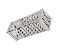 HIAKDOFT Stainless Steel Pellet Smoker Tube Mesh Bbq Tool for Outdoor Grilling Burns Wood Pellets for Real Smoke Flavor Suitable for Hot and Cold Smoking Meats and Vegetables
