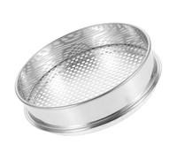 HIAKDOFT Stainless Steel Soil Sieve with Garden Soil Sifter for Outdoor Screening and Filtering Multi Functional Heavy Duty Mesh Strainer for Compost Dirt and Seedlings