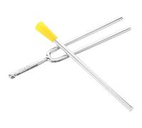 HIAKDOFT Standard 440Hz Metal Tuning Fork Set with Striker for Piano Violin Guitar Resonance Tuning Tool Professional Musical Instrument Accessory for Beginners and Musicians