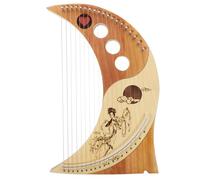 HIAKDOFT String Harp Ancient Style Lyre Harp for Boy Girl Adult Music Instrument Strings in Retro Design for Home Decoration and Diy Musical Project