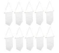 HIAKDOFT Sublimation Blank Banners Large DIY Wall Hanging Pennants for Enamel Pin Display Room Decor Flags with Ample Space for Arts and Crafts Versatile Decor for Bedroom and Playroom