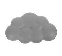 HIAKDOFT Supple Memory Foam Keyboard Wrist Rest Pad for Office Typing Support Ergonomic Wrist Cushion Relieves Fatigue Neutral Positioning Hand Support for Computer Keyboard Gray Small