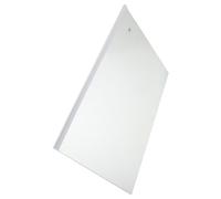 HIAKDOFT Tempered Glass Shelf Edge Wrapped Replacement Fridge Shelf for Refrigerator Freezer Storage Glass Fridge Insert Tray