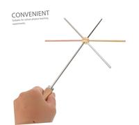 HIAKDOFT Thermal Conduction Experiment Teaching Aids Conductor Heat Physics Equipment Demonstrator Stainless Thermal Conductivity Rods Experiment Tool Iron