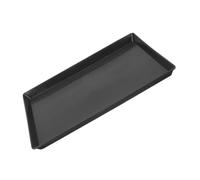 HIAKDOFT Thickened Black Plastic Dog Crate Replacement Tray 43.5 X 32.4 Cm Leakproof Pet Cage Pan for Small Dogs, Rabbits, Birds - Sturdy Kennel Base Tray for Easy Cleaning