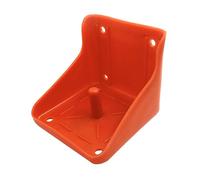HIAKDOFT Thickened Livestock Salt Lick Feeder Box for Cattle Sheep Horses Durable Farm Feeding Bowl for Salt Blocks Clean Fodder Feeder Cage Accessory Suitable for Farm and Random Color