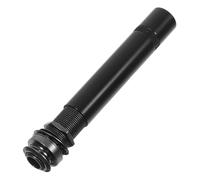 HIAKDOFT Threaded Stereo Endpin Jack Socket for Acoustic Electric Bass Guitar Durable Metal Output Connector for Easy Installation and Optimized Signal Transfer