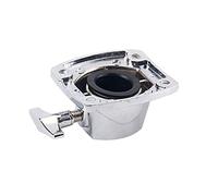 HIAKDOFT Tom Cymbal Holder Clamp for Drum Kits Lightweight and Portable Percussion Replacement Accessory for Drummers and Drum Parts Silver