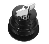 HIAKDOFT Tom Drum Kit Mount Bracket Floor Tom Leg Clamp Silver Plated Iron Drum Kit Parts Compatible with Various Brands for Enhanced Stability and Tone Adjustment