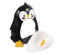 HIAKDOFT Training Potty for Boys Boys and Girls Urinal Penguin Shaped Sturdy Easy to Clean ABS Wall Mounted Home Bathroom Toilet Training