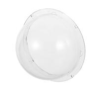 HIAKDOFT Transparent Acrylic Security Camera Housing Dome Cover Rainproof Protector for Outdoor Surveillance Systems with High Clarity and Easy Mounting
