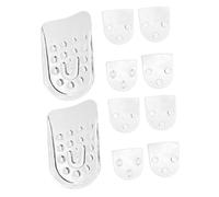 HIAKDOFT Transparent Adjustable Height Increase Insoles Invisible Heel Inserts for Shoes Lightweight Breathable Cushions for Sneakers Boots Flats Comfort Boosters for Women and Men