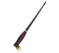 HIAKDOFT Vintage Wooden Calligraphy Dip Pen Holder with Rounded Floral Oblique Handle for English Writing Sketching and Journaling Ergonomic Grip for Reduced Fatigue Easy Maintenance for