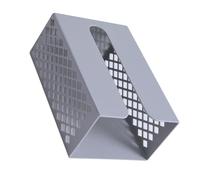HIAKDOFT Wall-Mounted Grey Tissue Box Holder with Slot for Phone Abs Plastic Napkin Dispenser for Bathroom Kitchen Office Multifunctional Toilet Paper Storage
