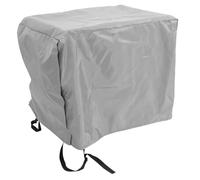 HIAKDOFT Weatherproof Outdoor Generator Cover Oxford Fabric Heavy Duty Rainproof Windproof Shield for Camping Emergency Use Fits Multiple Models Gray