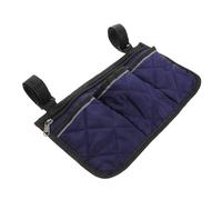 HIAKDOFT Wheelchair Armrest Side Storage Bag with Multiple Pockets Fit Organizer for Wheelchairs and Walkers Convenient Storage