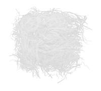 HIAKDOFT White Crinkle Paper Filler Pack Reusable Shredded Tissue for Basket Wrap Box Protection Wedding Birthday Decoration