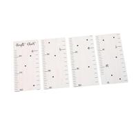 HIAKDOFT Wooden Height Growth Chart Ruler for Wall Decor Measuring Height from Childhood to Adulthood Charming Design for Nursery Playroom for Birthdays Celebrations