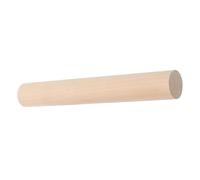 HIAKDOFT Wooden Rolling Pin for Clay Modeling and Baking Hardwearing Wood Dough Roller Small Pastry and Pizza Tool for DIY Crafts and Pottery Comfortable Grip Creative Hand Roller