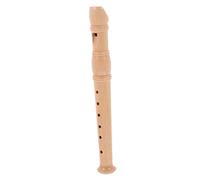 HIAKDOFT Wooden Soprano Clarinet for Portable Lightweight Musical Instrument Smooth Surface Educational Recorder for Beginners for Boys and Music Learning