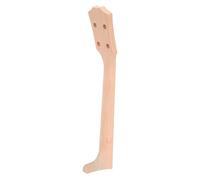 HIAKDOFT Wooden Ukulele Neck 26-inch Classical Fingerboard Replacement Neck for Ukulele Instrument Accessory DIY Handwork Suitable for Folk Music