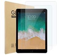 Hianjoo 2-Pcs Screen Protector Compatible with iPad 9.7 Inch, 9H Tempered Glass Film Replacement for iPad 9.7 (2018/2017)/Pro 9.7 (2016)/Air 1/Air 2