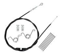 HIAORS 75 inch Go Kart Throttle Cable Kit Compatible with Predator 212cc 196cc VM22 VM24 GX160 GX200 6.5hp 5.5hp Engine Manco ASW American Sportworks Kandi Go Cart with Pedal Return Springs