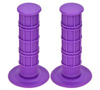 HIAORS Universal Purple 22mm 7/8" Handlebar Grip Soft Rubber Comfort Racing Grips for XR 50 KLX SSR Pit MX Honda CRF150F CRF230F CRF250F CRF450F Dirt Bike Parts