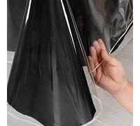 Hiasan Clear Plastic Tablecloth Square - 100% Waterproof Oilproof Stain Resistant Wipeable Transparent Vinyl Table Cloth Protector, 54 x 54 Inch