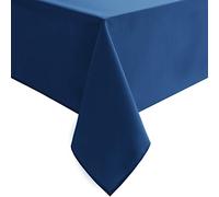 Hiasan Table Cloth Rectangle - Waterproof and Washable Fabric Tablecloth for Dining Room Kitchen and Outdoor Use, Royal Blue, 54 x 80 Inch