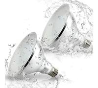 HiBay 2 Packs 15W Par38 E27 LED Bulbs Warm White | IP65 Spot Lights, PAR Reflector Floodlight, 240V, 1400 Lumen Eqv 150W Halogen, for Outdoor Use