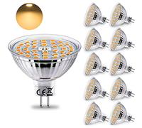 HiBay LED Bulb GU5.3 MR16 4W 400lm Warm White 2700K Spot Light Replace 35W Halogen 12V AC/DC Lamp 10 Packs