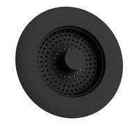 Hibbent All Metal Stainless Steel Kitchen Sink Plug,Upgrated 3 in 1 Kitchen Sink Strainer and Stopper Combo,Anti-Clogging Stainless Steel Basket Strainer, Prevent Odors - Sinks Depth > 28mm-Black