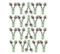HiBD Fishing Bells 20pcs Spiral Clip Fish Bells Fishing Bite Alarm