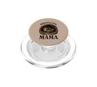 Hibernating Mama and Cubs Bears Den Winter Hibernation Cute PopSockets PopGrip for MagSafe