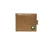 Hibernian football club beige leather wallet