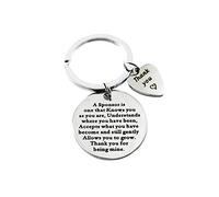 Hibetek Sponsor Gift Sponsor Keychain Sponsor Appreciation Gift AA Sponsor Gift Sobriety Coach Gift NA Addiction Recovery Gift Appreciation Gift Silver