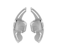 HIBEYO 2 Pieces Aluminium Car Steering Wheel Shift Paddle Extension Fits Audi A3 A4L A5 A6L A7 A8 Q3 Q5 Q7 TT TTS S3 S6 S7 S8 SQ5 RS3 RS6 Paddle Shifter Shifter Gear Lever Extension Car Decoration