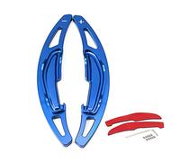 HIBEYO 2 pieces steering wheel shift extension paddles steering wheel for BMW M2 M3 M4 M5 X5M X6M F87 F85 F86 F80 F82 F83 F10 M6 F12 replacement shift paddles gear le. hifter Expander tension blue