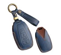 HIBEYO Car Key Case Suitable for Geely Okavango Coolray Atlas Monjaro Tugella Emgrand GT S Proton X50 X70 X6 EX7 GC Protective Key Cover Remote Control Key Shell Key Ring B Blue