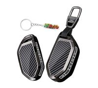 HIBEYO Car Key Case Suitable for Kia Carnival GT Line Picanto EV9 Sorento MQ4 Carnival K8 Morning K5 Carens Rio Seltos Remote Control Protective Case Key Fob 8 Button