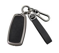 HIBEYO Car Key Cover Fits for Chery Tiggo 8 Pro Tiggo 8 Plus New 5 Plus 7 Pro Chery Tiggo 7 Pro Max Omoda 5 C5 Key Cover Key Holder Key Case Key Case Accessory - A Black