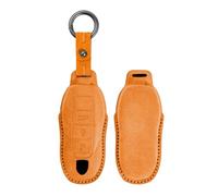 HIBEYO Car Key Shell Fits Porsche Panamera Carman Macann Bobst Cayenne Spyder 911 970 981 991 92A 911 Karrera Accessories Key Case Cover Key Fob Remote Control Orange